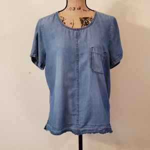 🌷Sonoma Chambrey Top size L